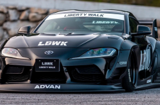 这是Liberty Walk的全新Toyota GR Supra狂野宽体套件