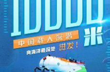 中国“奋斗者”号载人潜器下潜突破万米，创造新纪录