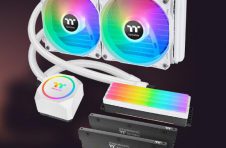 Tt发布Floe RC240/360白色款一体水冷散热器：含内存散热组件